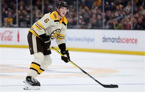 Bruins notebook: Mason Lohrei to make NHL debut against Leafs
